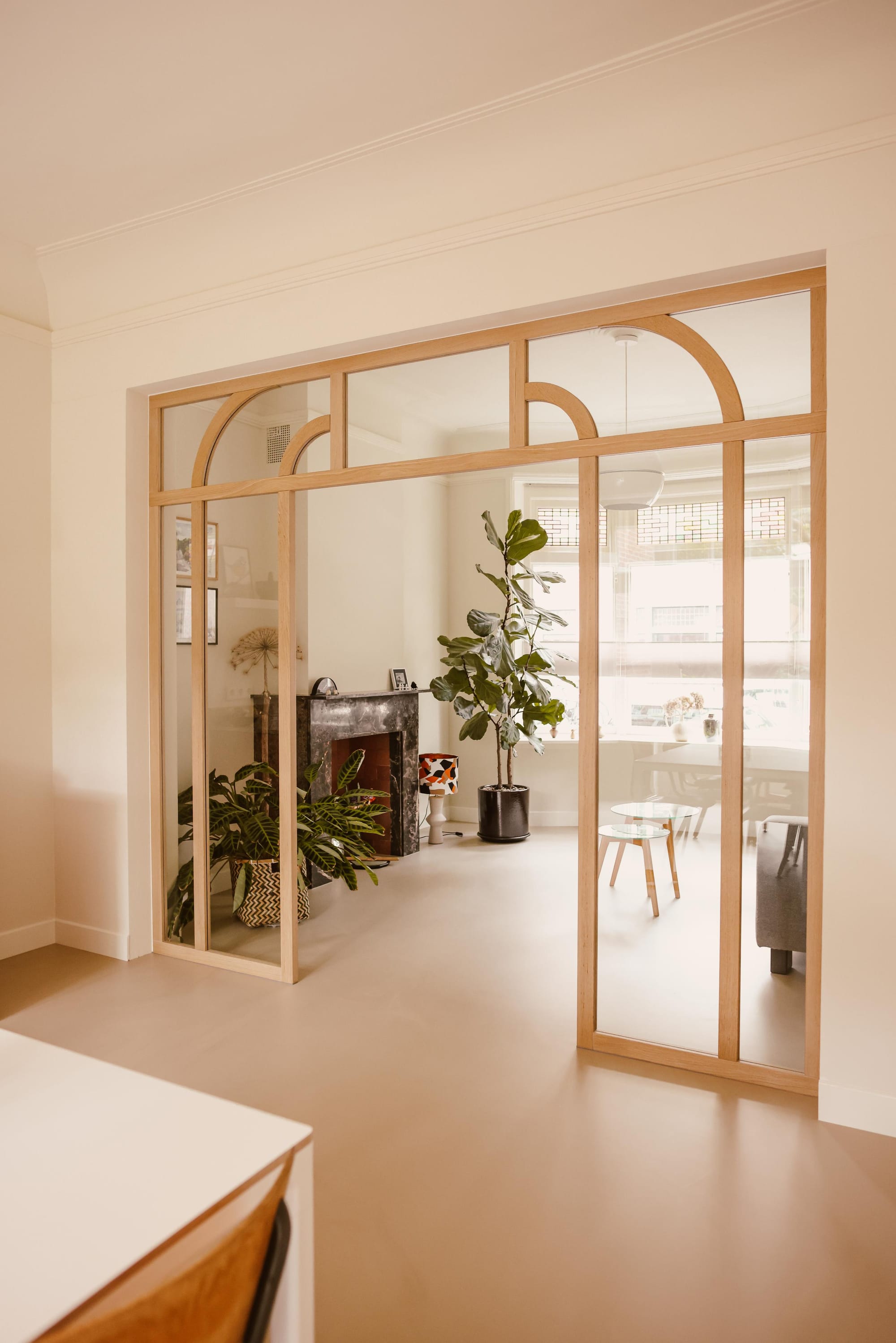 Roomdivider Groningen naturel beeld 2